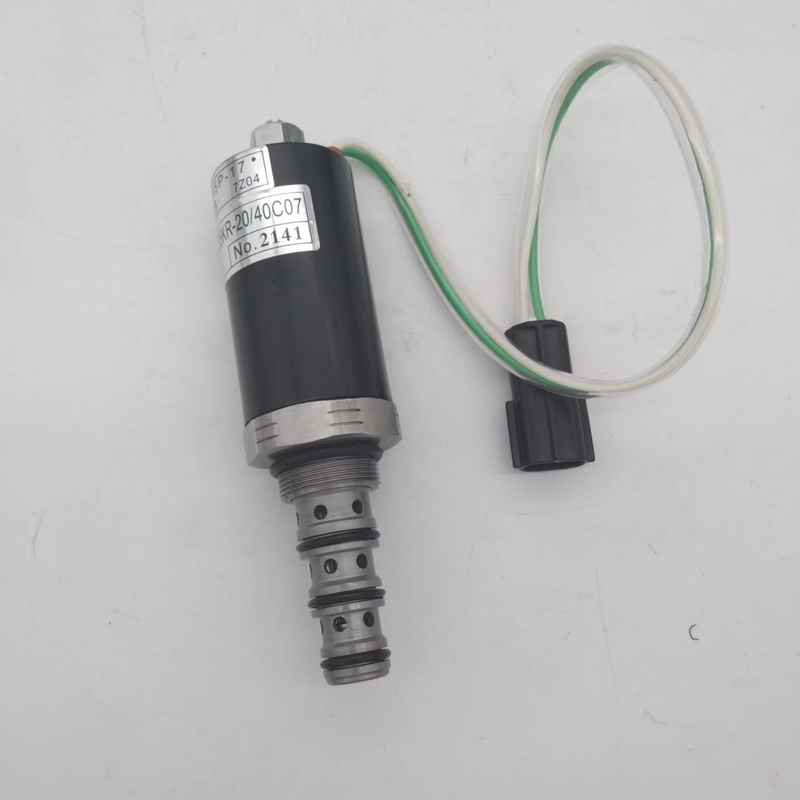 Elettrovalvola a solenoide della pompa idraulica di KDRDE5KR-20 40C07-203A per SK200-6 SK200-3 DH200-7 EC210