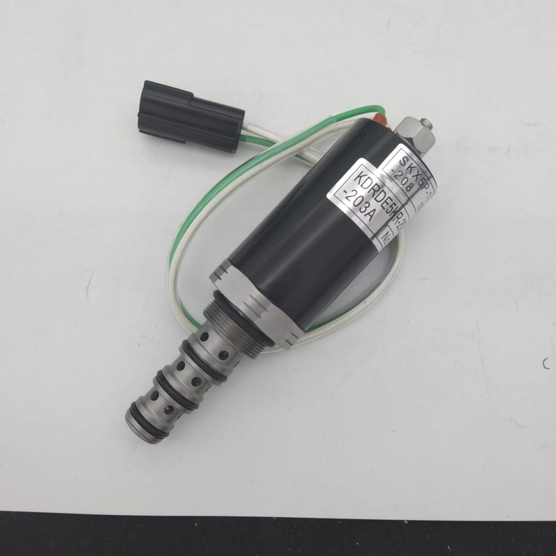 Elettrovalvola a solenoide della pompa idraulica di KDRDE5KR-20 40C07-203A per SK200-6 SK200-3 DH200-7 EC210