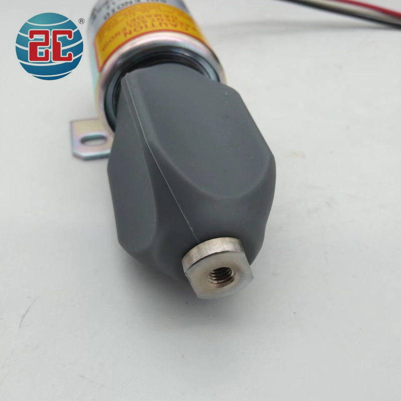 Elettrovalvola a solenoide di arresto di SA-4876-12 1751ES-12E6ULB5S8 per i cavi di Engine 12V 3 dell'escavatore