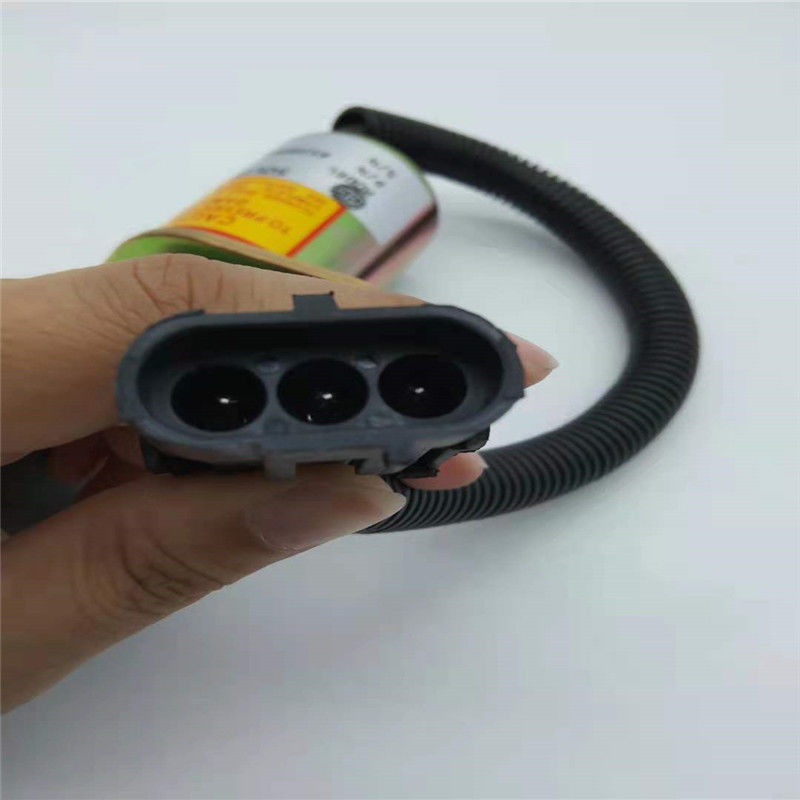 Misura dell'elettrovalvola a solenoide di 612600180175 arresti per la spina del nero della componente del motore del caricatore della ruota di DOOSAN DX50