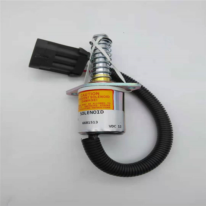 Fermi la misura dell'elettrovalvola a solenoide 6681513 per il motore diesel 12V di Bobcat Kubota Equipped With Spring