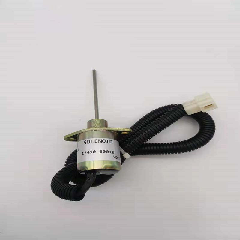 17490-60010 adatto a componente del motore dell'elettrovalvola a solenoide di arresto di Kubota 1749060010 SA-4310-12 SA431012
