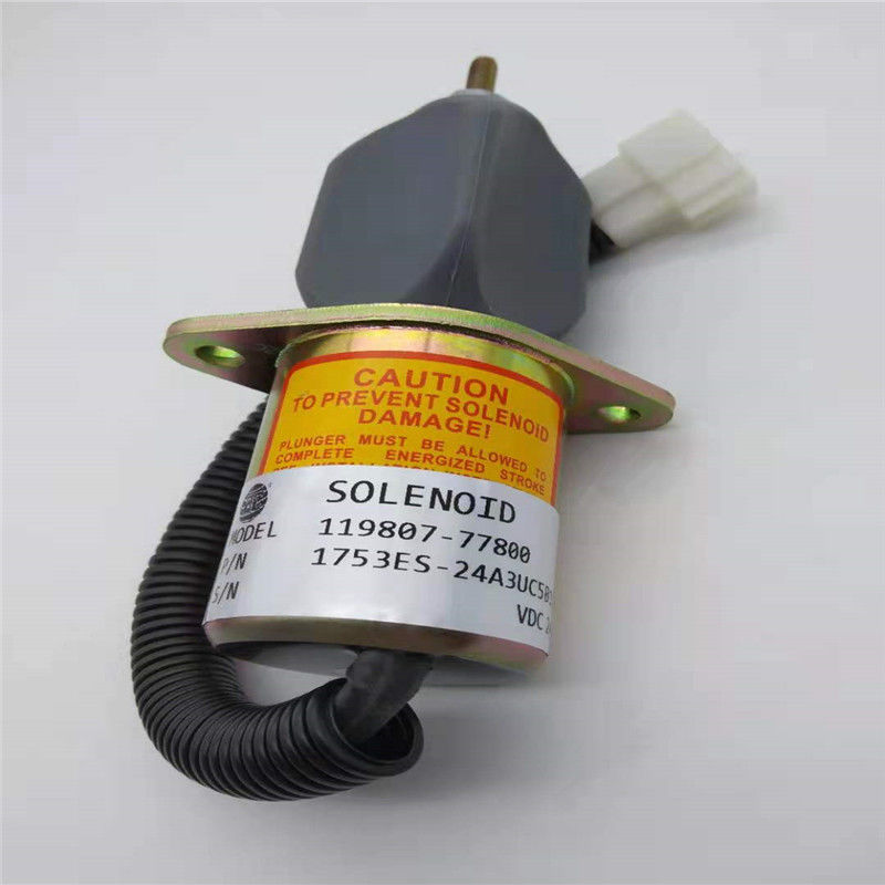 Misura dell'elettrovalvola a solenoide di arresto 1753ES-24A3UC5B1S1/119807-77800 per YANMAR 4TNE98/94/C88