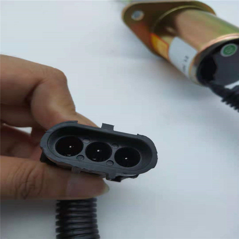Misura dell'elettrovalvola a solenoide di 3928160 arresti per la componente del motore della lama livellatrice 6BTA5.9-M2 di Cummins