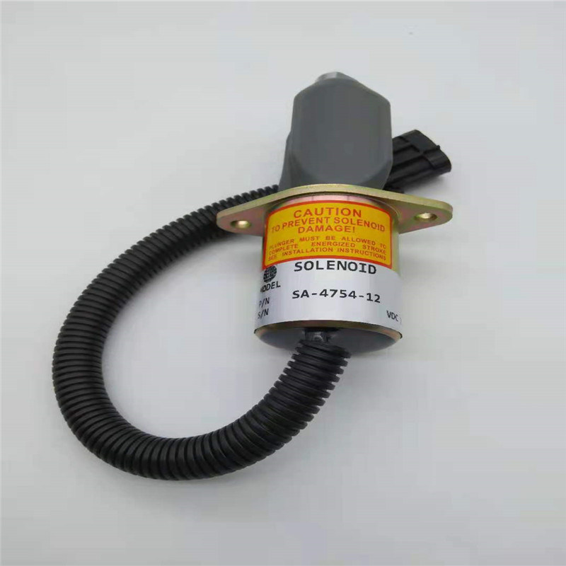 Misura dell'elettrovalvola a solenoide di arresto SA-4754-12 per Cummins 3919422/3934171/SA-3665-12