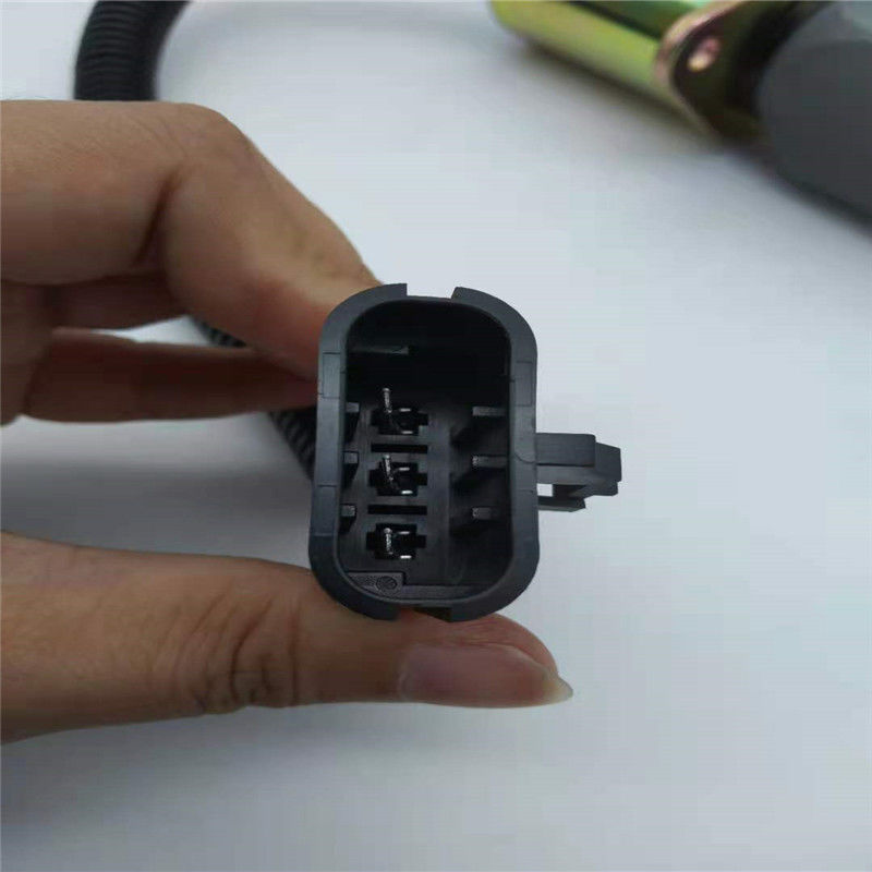 Elettrovalvola a solenoide di arresto SA-4780-24 adatta a spina del nero della componente del motore 24V di Woodword