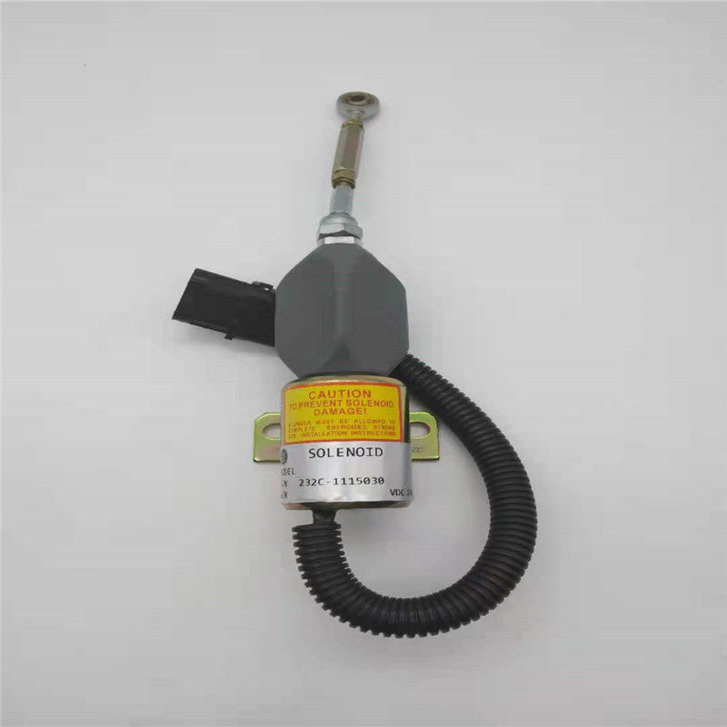 misura dell'elettrovalvola a solenoide di arresto di 232C-1115030 BTG18056 per la componente del motore di Doosan VOLVO CATERPILLAR