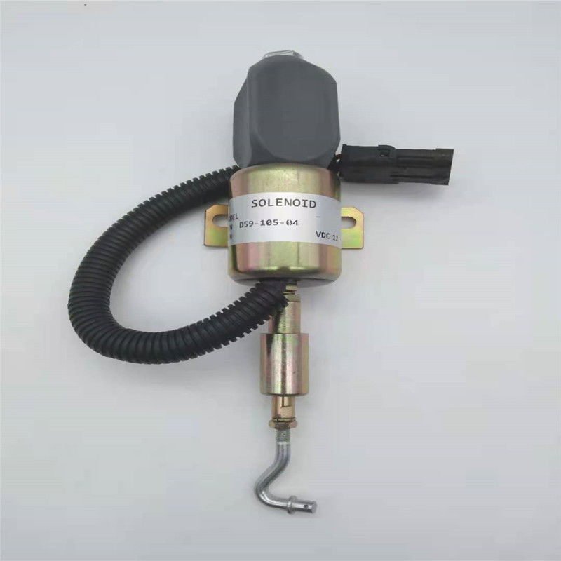 Misura dell'elettrovalvola a solenoide di arresto di D59-105-04 12V per l'escavatore Diesel Engine di Cummins
