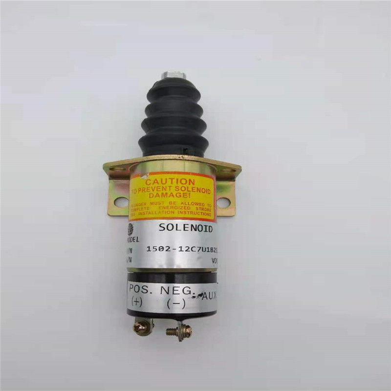Misura dell'elettrovalvola a solenoide di arresto 1502-12C7U1B2S1 per l'escavatore Spare Part di Cummins 12V