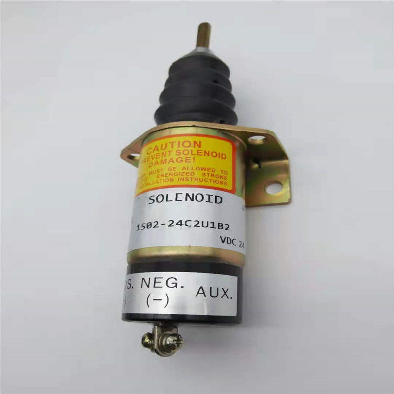 Misura dell'elettrovalvola a solenoide di arresto 1502-24C2U1B2 per l'escavatore Engine 24V di Woodward Cummins