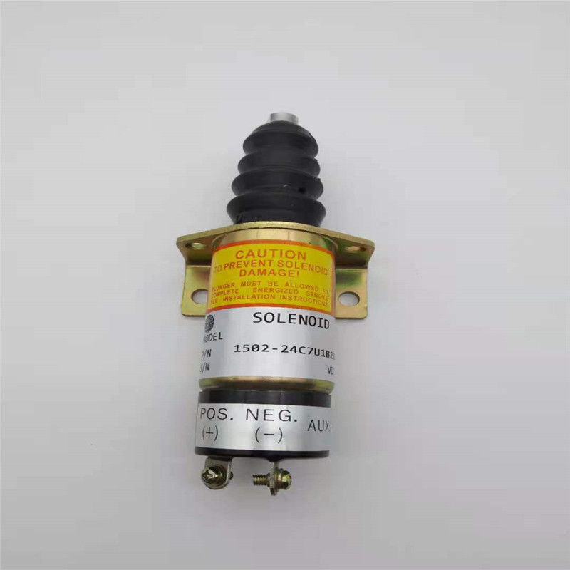 Misura dell'elettrovalvola a solenoide di arresto 1502-24C7U1B2S1 per l'escavatore Engine Parts 24V di Woodward