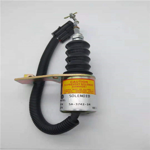 Misura dell'elettrovalvola a solenoide di arresto SA-3742-24 per Woodword/Cummins/escavatore Engine di Deutz