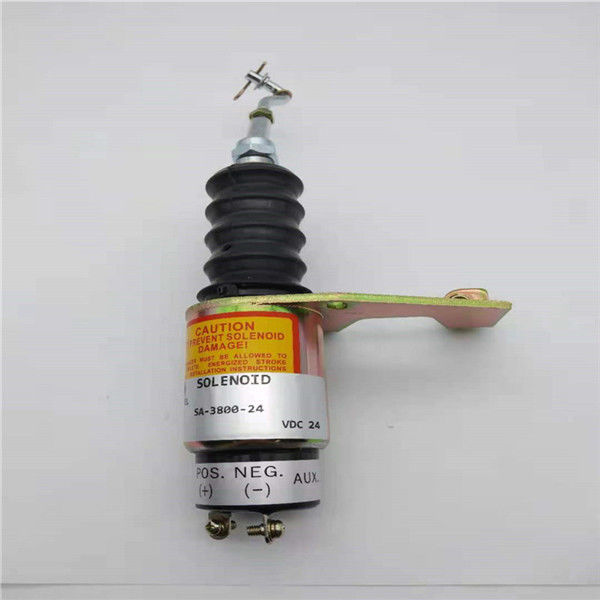 Elettrovalvola a solenoide di arresto SA-3800-24 adatta ad escavatore Engine Parts 24V di Bosch