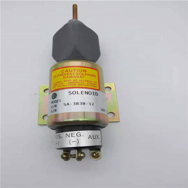 Misura dell'elettrovalvola a solenoide di arresto di SA-3838-12 2848A256 per Cummins/escavatore 12V di Woodword