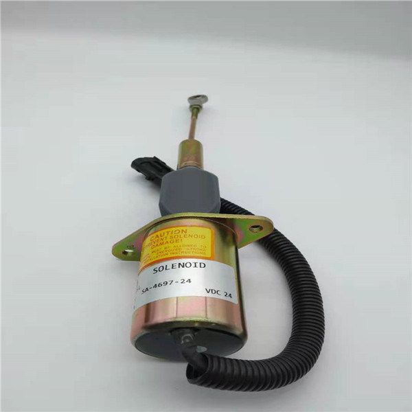 L'elettrovalvola a solenoide di arresto SA-4697-24 24V si è adattata per il motore diesel dell'escavatore di Cummins
