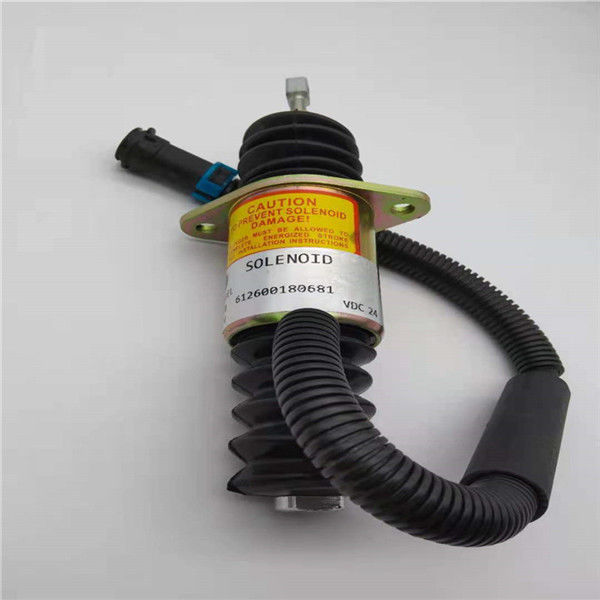 misura dell'elettrovalvola a solenoide di 612600180681 arresto per l'escavatore del caricatore LongGong/di WeiChai 855/855B
