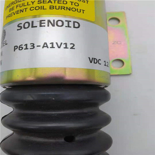 Elettrovalvola a solenoide di arresto di P613-A1V12 2001ES-12E2U1 misura per l'escavatore Deutz Throttle Engine