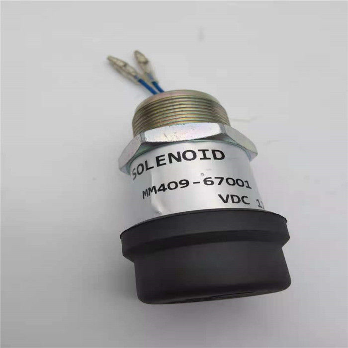 Il solenoide 12V di arresto MM409-67001 misura Mitsubishi S4L S4L2 L2E K4E K4F E305C K4N