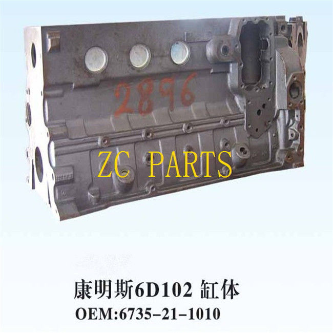 Misura diesel del blocco cilindri PC200-7 6735-21-1010 per il motore di 6BT 6D102