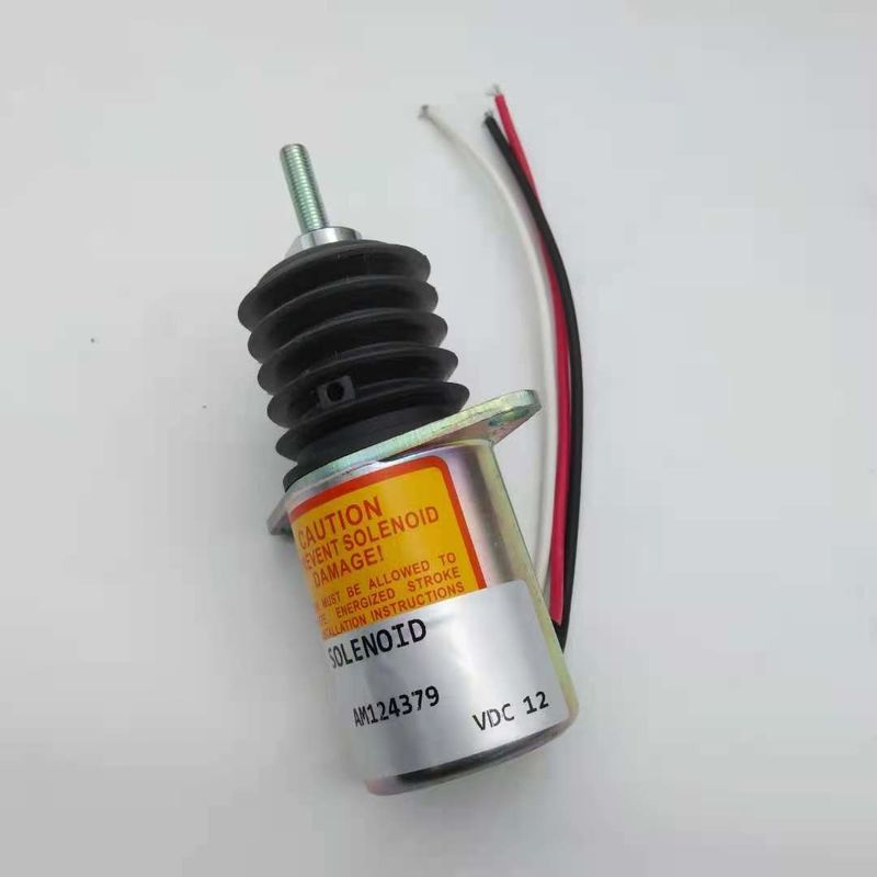 Elettrovalvola a solenoide di arresto di AM124379 P610-A5V 12V per il motore Yanmar 3TNE78 di John Deere 455 F915 F925 F935 F1145