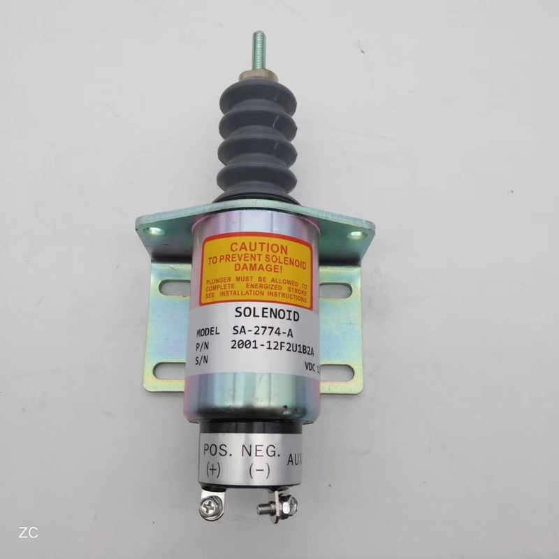 L'elettrovalvola a solenoide di arresto di ZC 2001-12F2U1B2A SA-2774-A 12V ha interrotto le misure 4D33